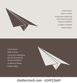 paper plane, icon