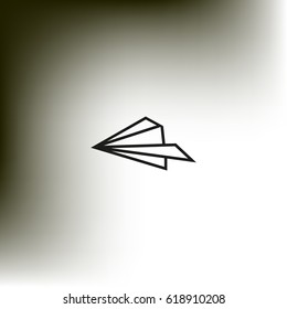 paper plane icon