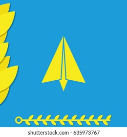 Paper plane icon.
