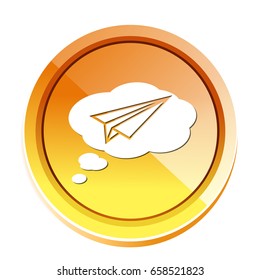 paper plane icon