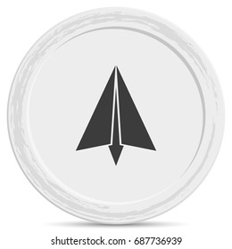 Paper plane icon.