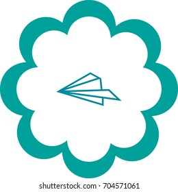 paper plane icon