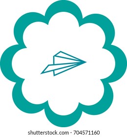 paper plane icon