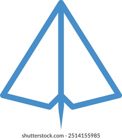 Elemento de diseño de icono de plano de papel