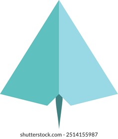 Elemento de diseño de icono de plano de papel