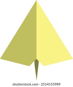 paper plane icon design element