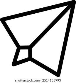 elemento de design de ícone de plano de papel