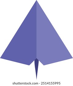 Elemento de diseño de icono de plano de papel