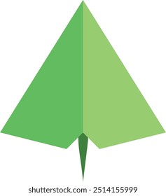 paper plane icon design element