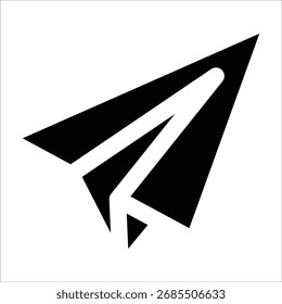 Elemento De Ícone De Plano De Papel Para Design