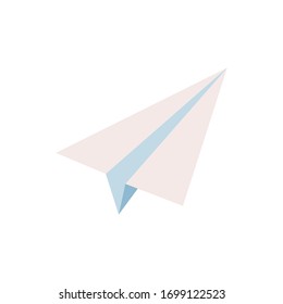 Paper Plane Icon for Graphic Design Projects