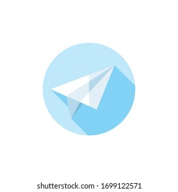 Paper Plane Icon for Graphic Design Projects