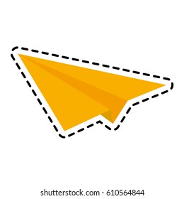 paper plane icon image 