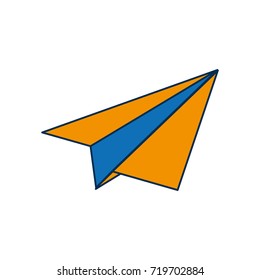 paper plane icon image