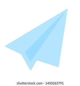 paper plane icon. Logo element illustration. paper plane symbol design. colored collection. paper plane concept. Can be used in web and mobile