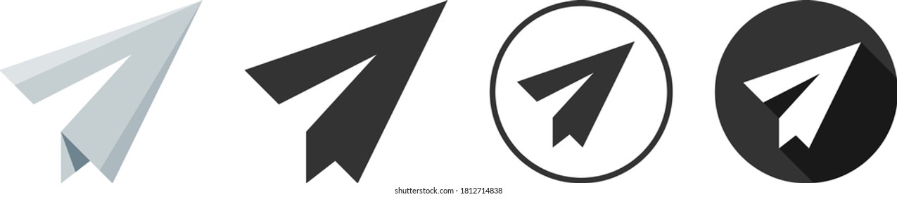 Logo-Design-Kollektion für Papierebene