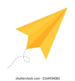paper plane icon on white background