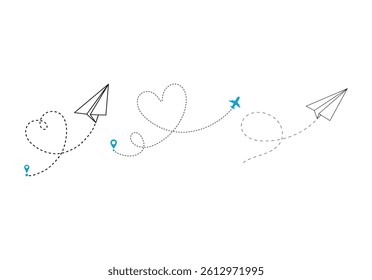 Paper Plane Icon Perfect for Messaging and Communication