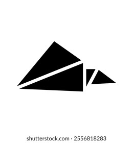 Paper plane icon set. Vector illustration.