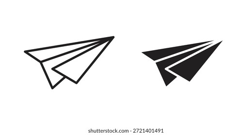 Papierebenensymbol für Vorlage. Vektorgrafik-Symbolsatz