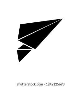 paper plane icon trendy