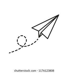 73,218 Paper Airplane Icon Images, Stock Photos & Vectors 