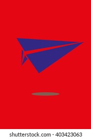 Paper Plane Icon. Vector