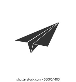 paper plane, icon, vector