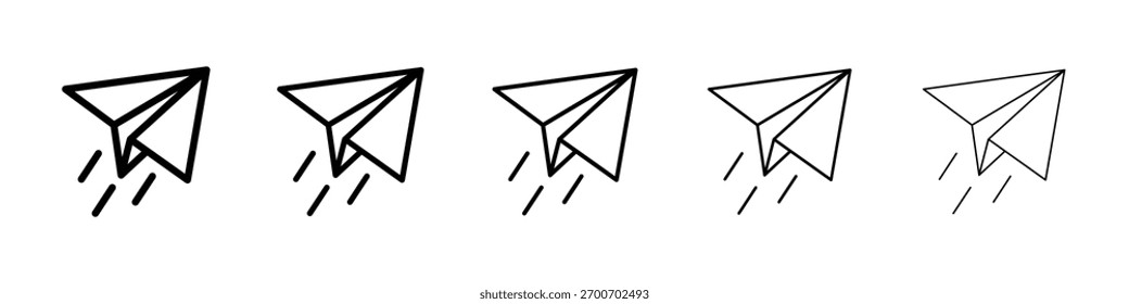 Ilustración de Arte vectorial de icono de plano de papel