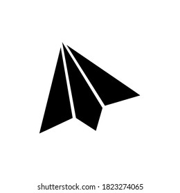 Paper plane icon, vector illustration. Flat design style. vector paper plane icon illustration isolated on white background, paper plane icon Eps10. paper plane icons graphic design vector symbols.