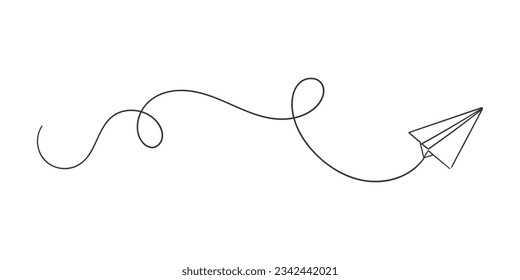 Vector de icono del plano de papel. Icono de envío. Enviar el signo directo. Ilustración del logotipo de Message Forward. Elemento gráfico de estilo plano de moda para sitio web, UI UX, presentaciones. EPS10 vector de material.