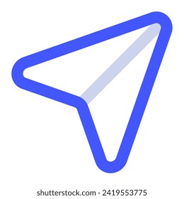 Paper Plane Icon for web, app, uiux, infographic, etc