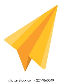 paper plane icon white background
