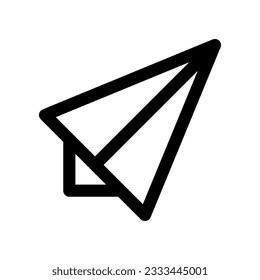 paper plane icon for your website design, logo, app, UI.