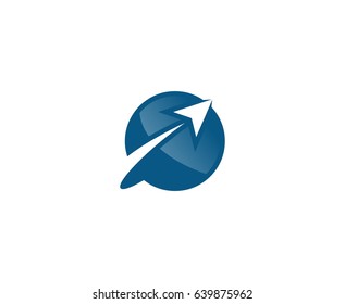 Paper plane logo