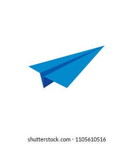 Paper Plane Logo Icon Design