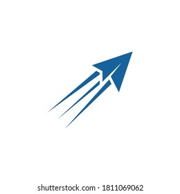 Paper plane logo vector illustration template