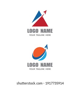Paper plane logo vector illustration template