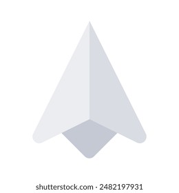 Paper plane, mail, message, send icon design
