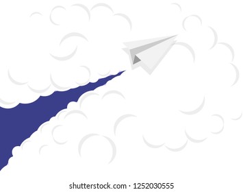 paper plane Marketing Ideas Growth of business