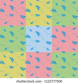 paper plane pattern download