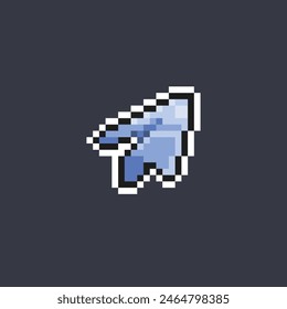 Papierebene im Pixel-Art-Stil