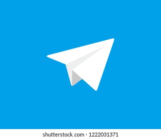 Paper plane send icon sign symbol