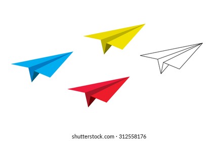 paper plane set