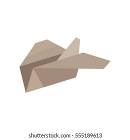 paper plane start up symbol vector illustration eps 10