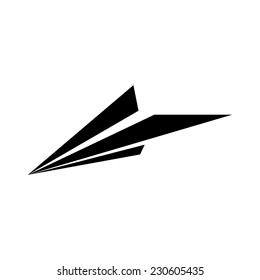 Paper plane. Vector.