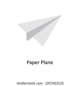 Paper Plane vector Flat Icons. Simple stock illustration stock illustration