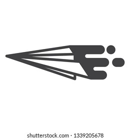 paper plane vector icon, modern concept, simple concept