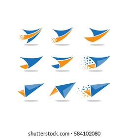 Paper Plane Vector Logo