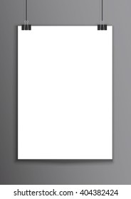 paper poster blank